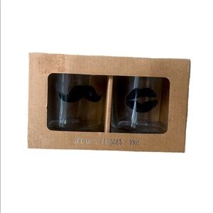 Shot Duo Set Mustache Lips Newlyweds Couple Engaged Dating Groom Bride